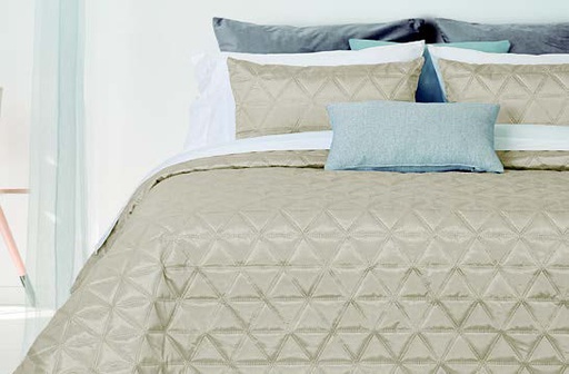 [LLTL230353] LL TL COUVRE LIT LOUSA 270x270cm GRIS 100%PES