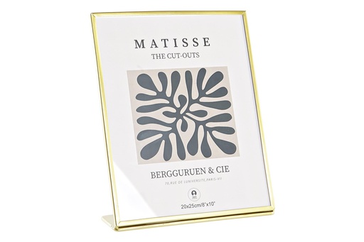 [DEIT230567] DECO MF-199694 CADRE PHOTO 20X25 METAL VERRE 20,5X6X25,5 DORE