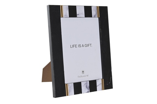 [DEIT230585] DECO MF-202039 CADRE PHOTO 15X20 MDF METAL 20,8X1,5X25,8 BICOLORE