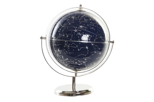[DEIT230359] DECO DH-195481 GLOBE TERRESTRE METAL PVC 23X20X28 CONSTELLATION