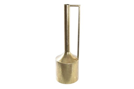[DEIT230379] DECO JR-195939 VASE METAL 15X15X50 DORE