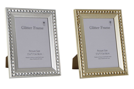 [DEIT230351] DECO MF-189528 CADRE PHOTO 15X20 PS 18X1,5X23 BRILLANTS 2 MOD.