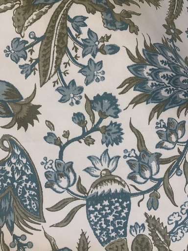 [TIST231116] ST TISSU SCB863001 MALACA SATIN 140 CM 100% COTON CELADON