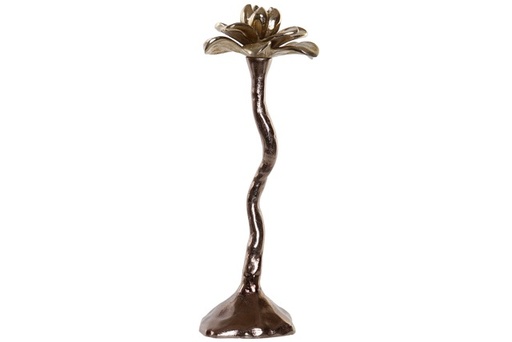 [DEIT231111] DECO PV-170577 BOUGEOIR ALUMINIUM 1X0,1X32 BICOLORE